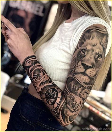 tatuajes en los brazos mujeres|Tatuajes de brazo completo (MANGA) para mujer: 90。